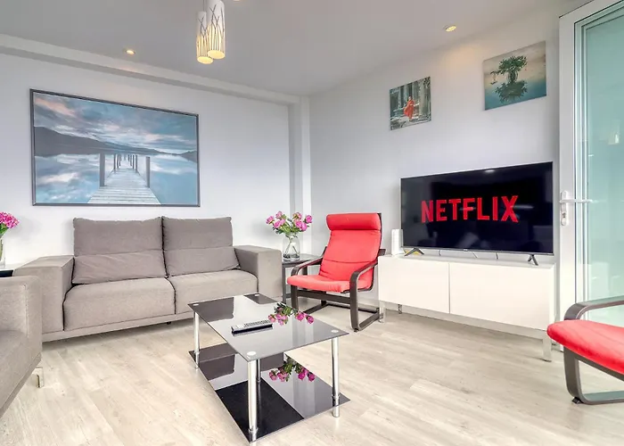 Modern With Private Parking & Ocean View & Coffee Corner Апартаменты Икод-де-лос-Винос