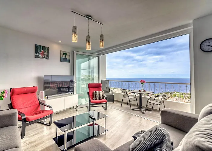 Διαμέρισμα Modern With Private Parking & Ocean View & Coffee Corner *